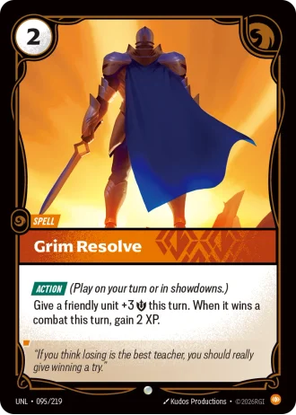Grim Resolve #095/219 — Unleashed