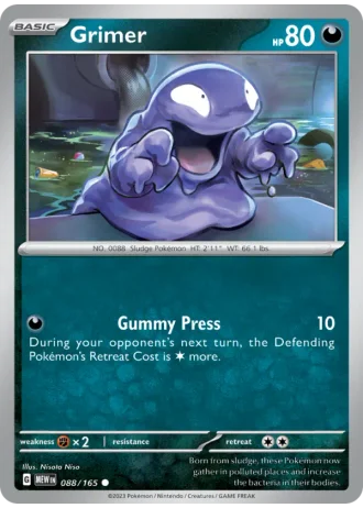 Grimer #088/165 — 151