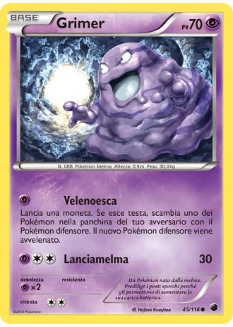 Grimer #45/116 — Glaciazione Plasma