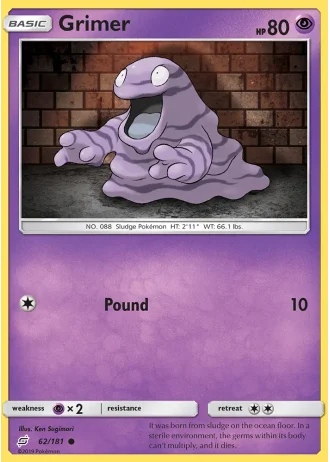 Grimer #62/181 — Team Up