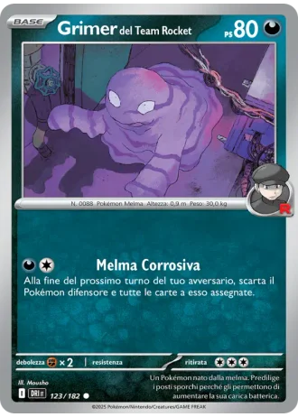 Grimer del Team Rocket #123 — Rivali Predestinati