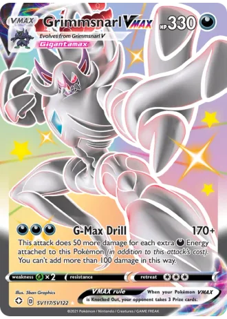 Grimmsnarl VMAX SV117/122 — Shiny Vault (Shining Fates)