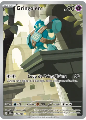 Gringolem #122/86 — Foudre Noire