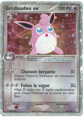 Grodoudou ex #101 — EX Légendes Oubliées