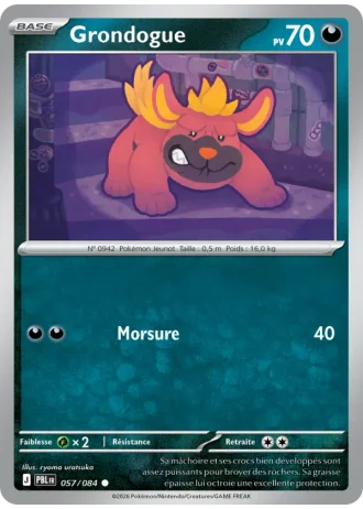 Grondogue #057/84 — Nuit Noire