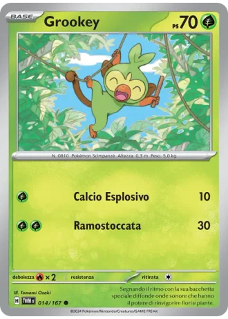 Grookey #014 — Crepuscolo Mascherato