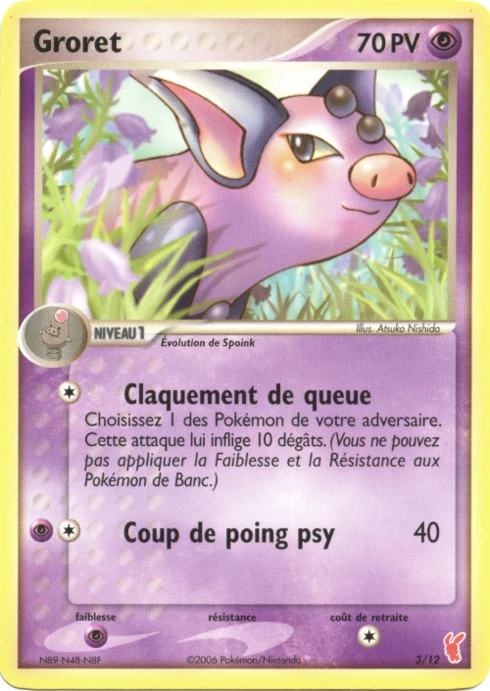 Groret #3 — EX Kit dresseur (Posipi)