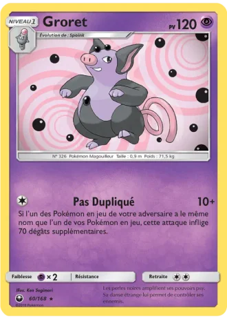 Groret #60/168 — Tempête Céleste