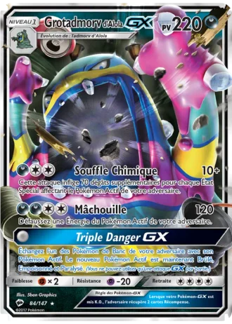Grotadmorv d’Alola GX #84/147 — Ombres Ardentes