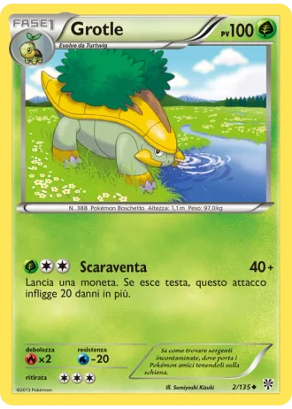 Grotle #2/135 — Uragano Plasma
