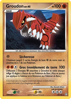 Groudon #29 — Éveil des Légendes