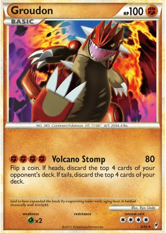 Groudon #6 — Richiamo delle Leggende