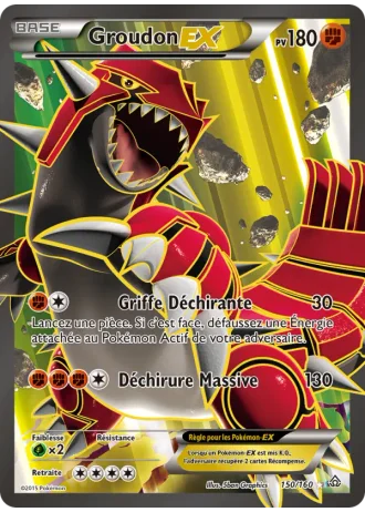 Groudon EX #150 — Primo-Choc