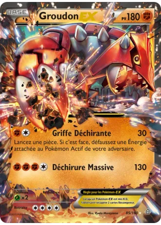 Groudon EX #85/160 — Primo-Choc
