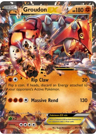 Groudon-EX #85/64 — World Championships 2015