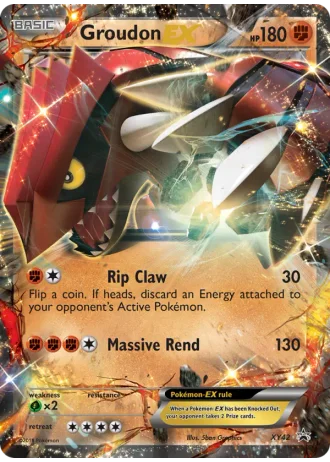 Groudon EX XY42 — XY Promos