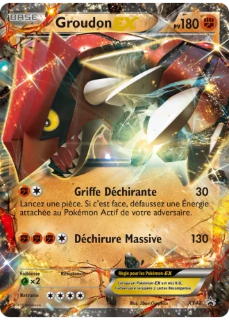 Groudon EX XY42 — XY Promos