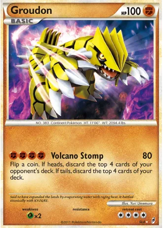 Groudon SL4 — Call of Legends