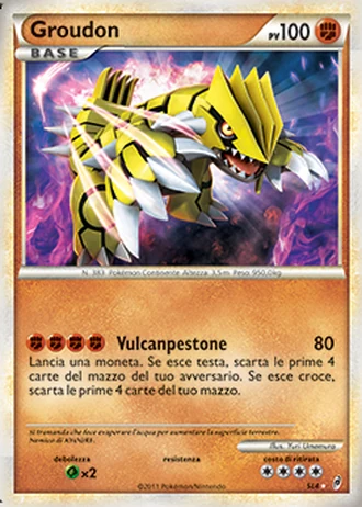 Groudon SL4/95 — Richiamo delle Leggende