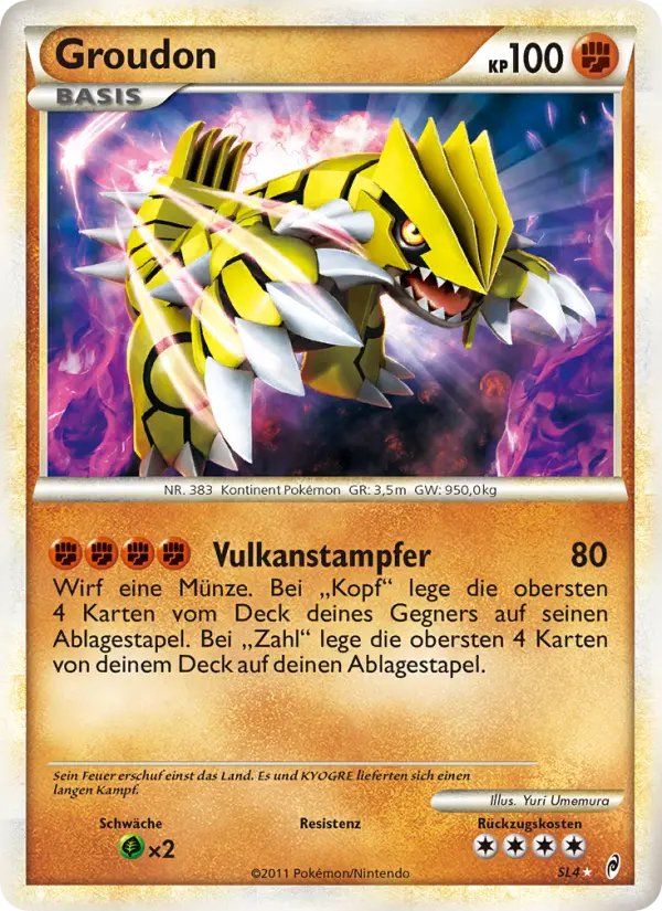 Groudon SL4 — Ruf der Legenden