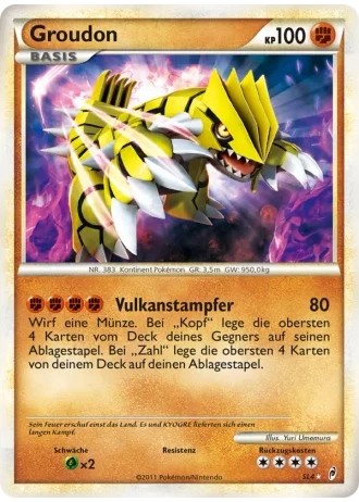 Groudon SL4/95 — Ruf der Legenden