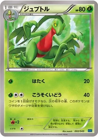 Grovyle #2 — M Master Deck Build Box Speed Style
