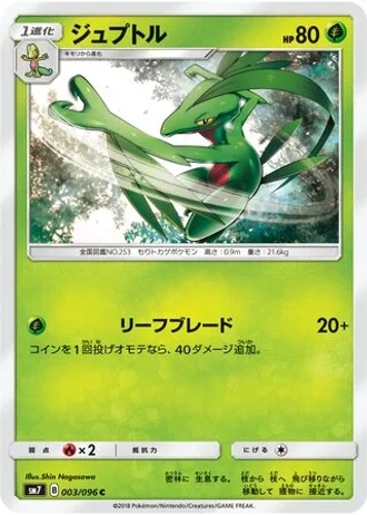 Grovyle #3 — Sky-Splitting Charisma