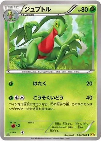 Grovyle #4 — Gaia Volcano