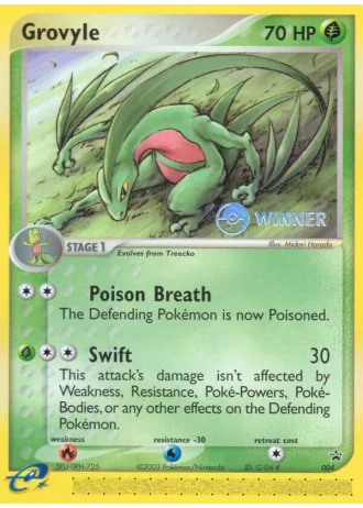 Grovyle #4 — Nintendo Promos