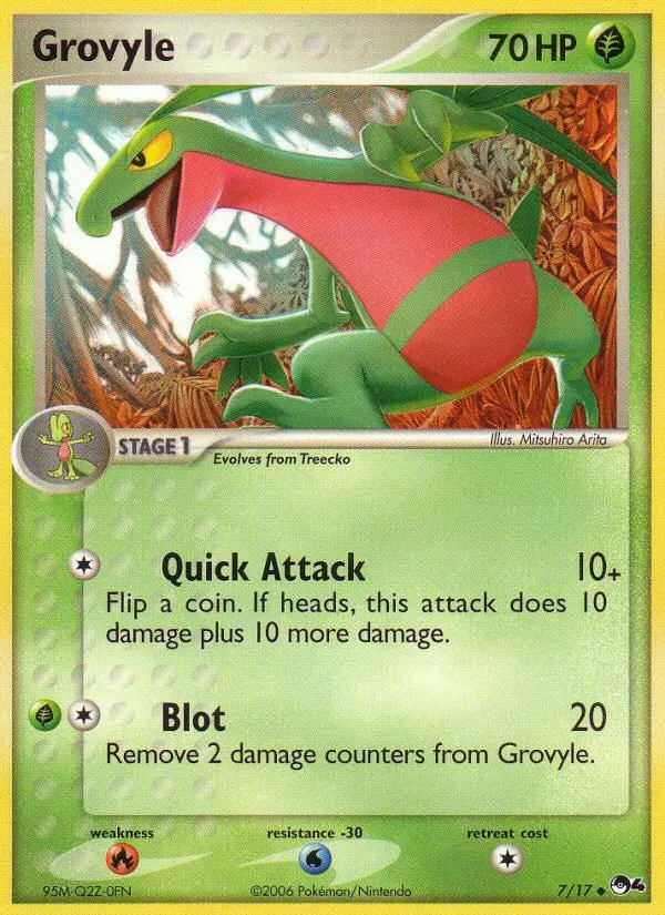 Grovyle #7 — POP Series 4
