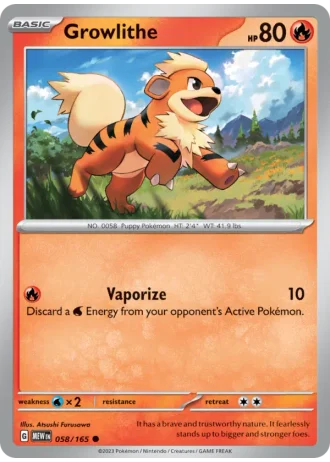 Growlithe #058/165 — 151