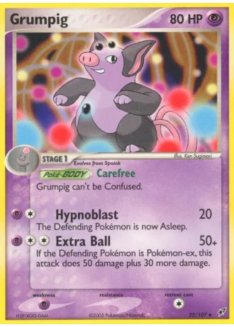 Grumpig #32/107 — EX Deoxys
