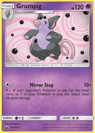 Grumpig #60/168 — Celestial Storm
