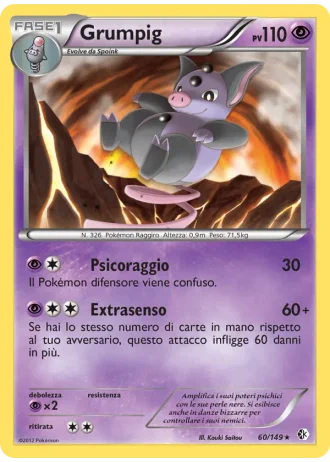 Grumpig #60/149 — Confini Varcati