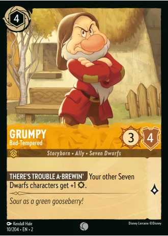 Grumpy - Bad-Tempered #10/204 — Rise of the Floodborn