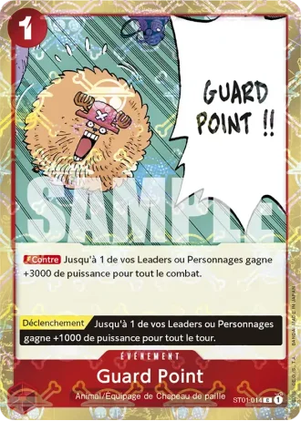 Guard Point (ST01-014) (Jolly Roger Foil) — ONE PIECE CARD THE BEST (PRB01)