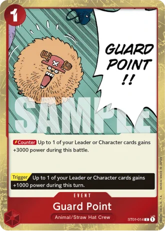 Guard Point (ST01-014) (Jolly Roger Foil) — One Piece The Best (PRB01)