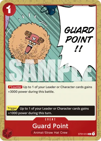 Guard Point (ST01-014) (Reprint) — One Piece The Best (PRB01)