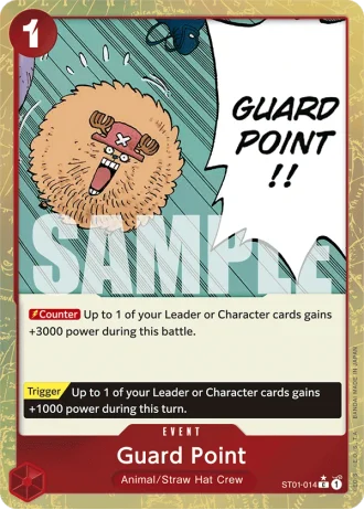 Guard Point (ST01-014) (Textured Foil) — One Piece The Best (PRB01)