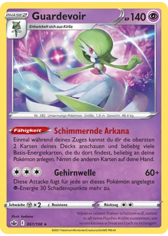 Guardevoir #61/198 — Schaurige Herrschaft