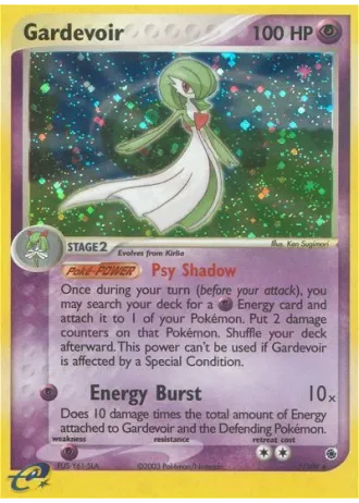 Guardevoir #7/109 — EX Rubin & Saphir
