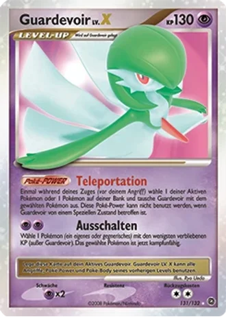 Guardevoir LV.X #131 — Rätselhafte Wunder