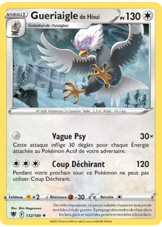 Gueriaigle de Hisui #132 — Astres Radieux
