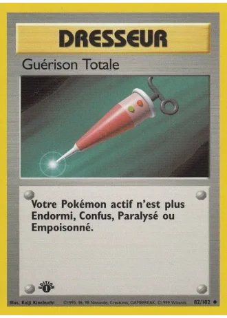 Guérison Totale (première édition) #82/102 — Set de Base (1ère Édition)