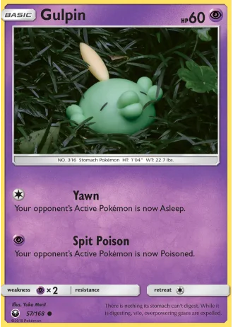 Gulpin #57/168 — Celestial Storm