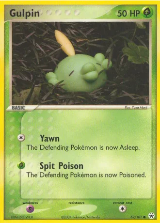 Gulpin #62/101 — Hidden Legends
