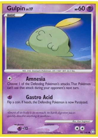 Gulpin #98 — Legends Awakened