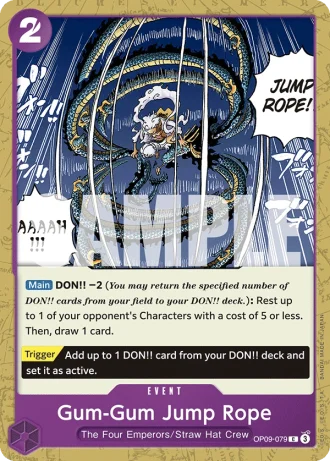 Gum-Gum Jump Rope (OP09-079) — Emperors in the New World (OP09)