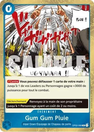 Gum Gum Pluie (OP02-068) (Reprint) — ONE PIECE CARD THE BEST vol.2 (PRB02)