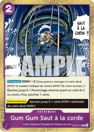 Gum Gum Saut à la corde (OP09-079) (Reprint) — ONE PIECE CARD THE BEST vol.2 (PRB02)